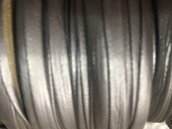 Бейка лаковая 5мм (30м) серебро Бейка лаковая 5мм (30м) серебро