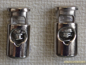 Фиксатор под металл на 1 дырку (500шт) никель Фиксатор под металл на 1 дырку (500шт) никель