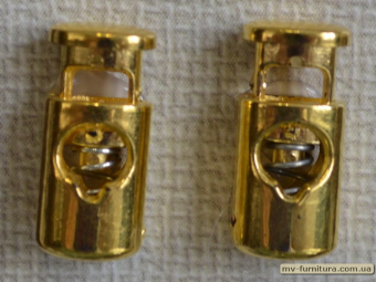 Фиксатор под металл на 1 дырку (500шт) золото Фиксатор под металл на 1 дырку (500шт) золото