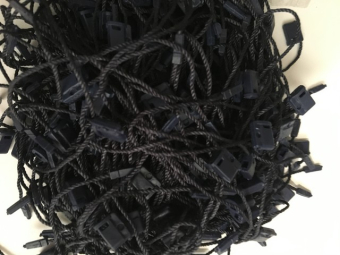 Крепеж пломба шнур (1000шт) синий Крепеж пломба шнур (1000шт) синий