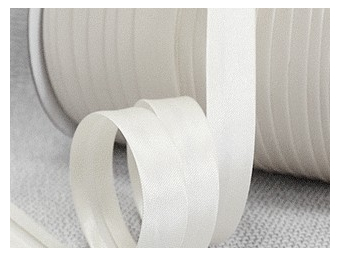 Бейка атласная 15мм (120ярд) белая Бейка атласная 15мм (120ярд) белая