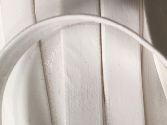 Бейка лаковая 10мм (30м) белая Бейка лаковая 10мм (30м) белая