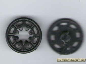 Кнопка пришивная пластиковая 15мм (1000шт) Кнопка пришивная пластиковая 15мм (1000шт)