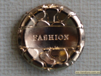 Кнопка декоративная №10 золото (1000шт) Кнопка декоративная №10 золото (1000шт)