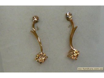 Гвоздик декор золото камень желтый ветка 3см. Гвоздик декор золото камень желтый ветка 3см.