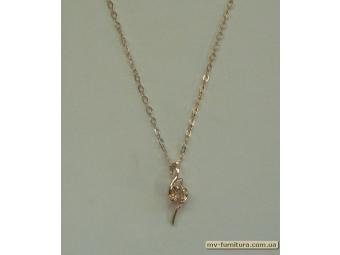 Кулон цепочка золото камень желтый 1камень (22см) Кулон цепочка золото камень желтый 1камень (22см)