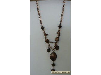 Колье цепочка медь №41 ЭКС пластмасса Колье цепочка медь №41 ЭКС пластмасса