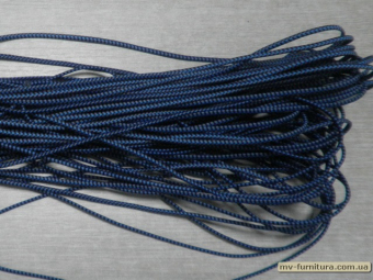 Резинка шнур производство 2,5мм (50м) бир.черн.сер 0011 Резинка шнур производство 2,5мм (50м) бир.черн.сер 0011