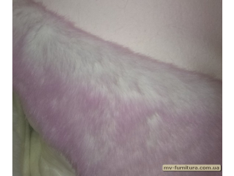 Мех искуственный кролик розовый (1 метр) Мех искуственный кролик розовый (1 метр)