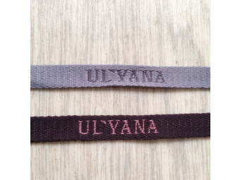 Тесьма c логотипом ТЖ 12мм Ulyana (50м) Тесьма c логотипом ТЖ 12мм Ulyana (50м)