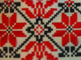 Тесьма орнамент Украниа 5см 9-5 (20м) Тесьма орнамент Украниа 5см 9-5 (20м)