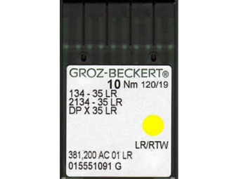 Иглы Groz-Beckert для кожи DPx35LR (100шт) Иглы Groz-Beckert для кожи DPx35LR (100шт)
