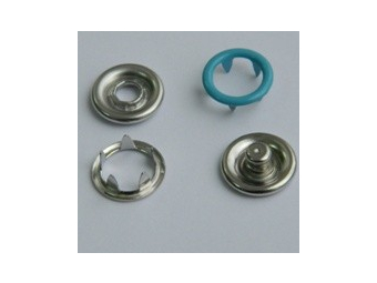 Кнопка трикотажная беби кольцо (bebi) (1440шт) №206 бирюза Кнопка трикотажная беби кольцо (bebi) (1440шт) №206 бирюза