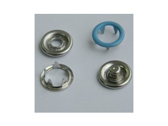 Кнопка трикотажная беби кольцо (bebi) (1440шт) №168 голубая Кнопка трикотажная беби кольцо (bebi) (1440шт) №168 голубая