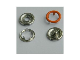 Кнопка трикотажная беби кольцо (bebi) (1440шт) №158 ярко оражевый Кнопка трикотажная беби кольцо (bebi) (1440шт) №158 ярко оражевый