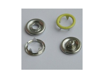 Кнопка трикотажная беби кольцо (bebi) (1440шт) №108 светло желтый Кнопка трикотажная беби кольцо (bebi) (1440шт) №108 светло желтый