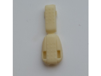 Наконечник жабка фасоль (1000шт) №345 бежевый Наконечник жабка фасоль (1000шт) №345 бежевый