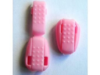 Наконечник жабка фасоль (1000шт) №133 розовый Наконечник жабка фасоль (1000шт) №133 розовый