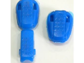 Наконечник жабка фасоль (1000шт) №340 электрик Наконечник жабка фасоль (1000шт) №340 электрик