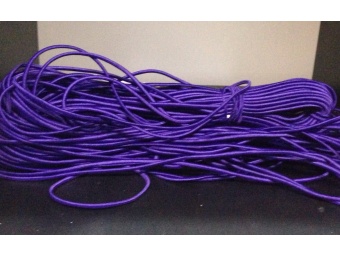 Резинка шнур производство 2,5мм (50м) фиолетовый Резинка шнур производство 2,5мм (50м) фиолетовый