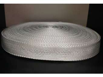 Тесьма лента ременная 25мм 900D (100м) светло серый Тесьма лента ременная 25мм 900D (100м) светло серый