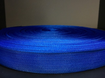 Тесьма окантовочная плотная ТРО 23мм (100м) электрик Тесьма окантовочная плотная ТРО 23мм (100м) электрик