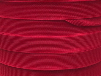 Тесьма окантовочная (лямовка) 23мм (красный темный) 100м Тесьма окантовочная (лямовка) 23мм (красный темный) 100м