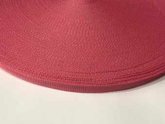 Тесьма ТЖ флаг 10мм (50м) розовая темная Тесьма ТЖ флаг 10мм (50м) розовая темная