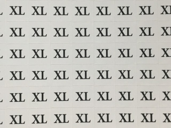 Размерник клеевой (320 штук на листе) XL Размерник клеевой (320 штук на листе) XL