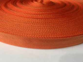 Тесьма окантовочная плотная ТРО 23мм (100м) оранжевый Тесьма окантовочная плотная ТРО 23мм (100м) оранжевый