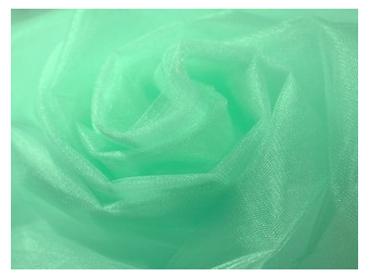 Ткань фатин средней жесткости (1метр) мятный Ткань фатин средней жесткости (1метр) мятный