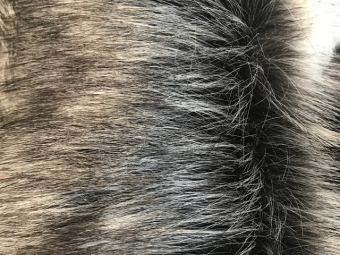 Мех искуственный чернобурка 7см (1метр) Китай Мех искуственный чернобурка 7см (1метр) Китай