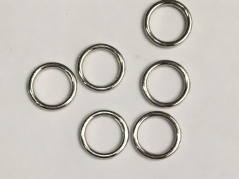Кольцо металлическое литое 8мм (1000 шт) Кольцо металлическое литое 8мм (1000 шт)