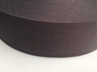 Тесьма ТЖ флаг 50мм (50м) серый темный Тесьма ТЖ флаг 50мм (50м) серый темный