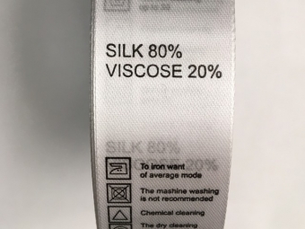   silk 80% viscose 20%  2,5 